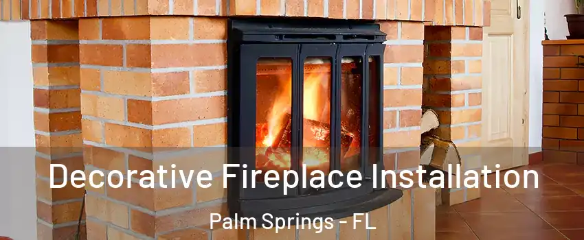  Decorative Fireplace Installation Palm Springs - FL