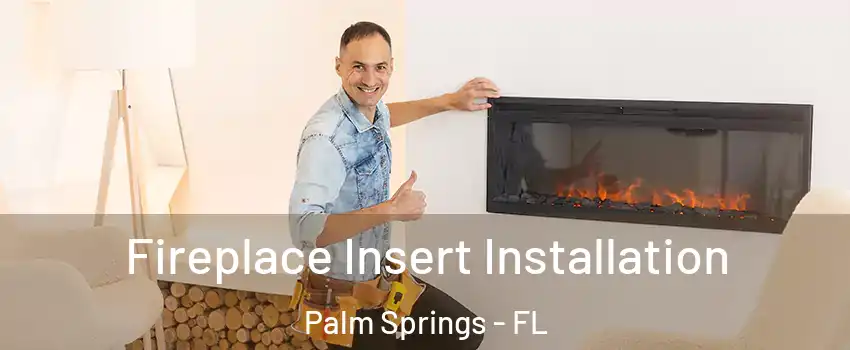  Fireplace Insert Installation Palm Springs - FL