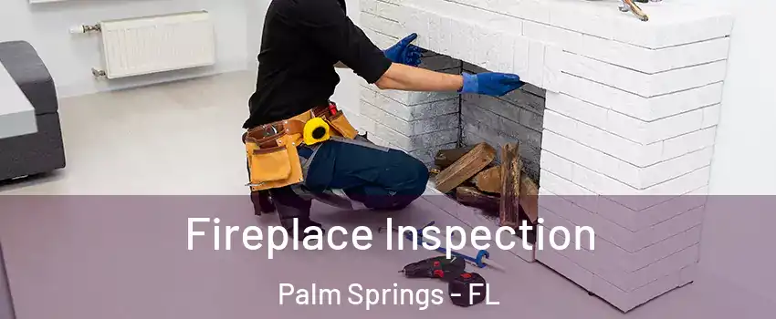  Fireplace Inspection Palm Springs - FL