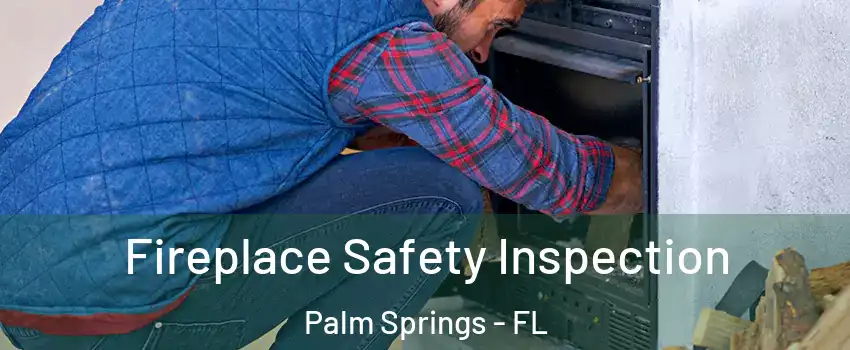  Fireplace Safety Inspection Palm Springs - FL