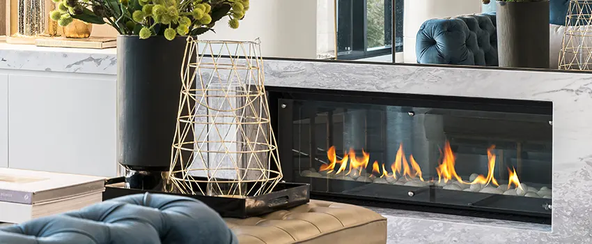 Custom Fireplace Crystals in Palm Springs, Florida