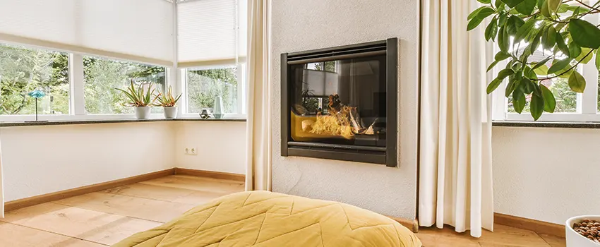 Residential Fireplace Ceramic Glass Installation in Palm Springs, FL