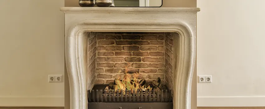 Vintage-style Fireplace Redesign in Palm Springs, Florida