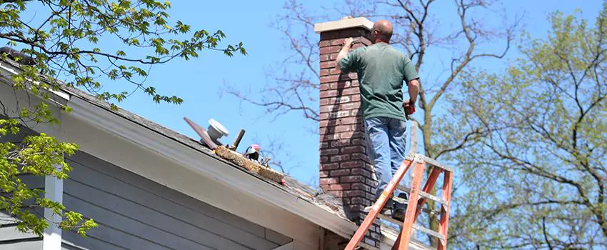 Vinyl and PVC Chimney Flashing Installation in Palm Springs, FL