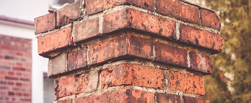 Cracked Chimney Bricks Repair Cost in Palm Springs, Florida