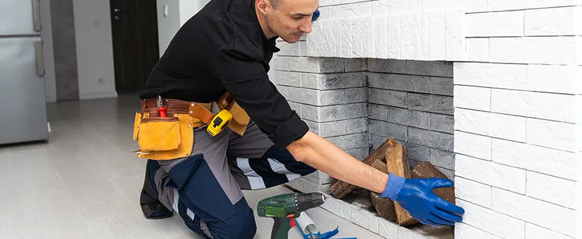 Fireplace Damaged Damper Frame Repair Services in Palm Springs, Florida