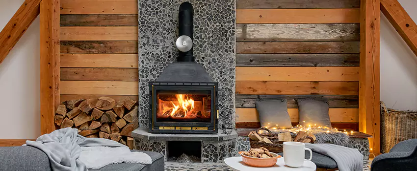 Thelin Hearth Products Direct Vent Gas Stove Fireplace Inspection in Palm Springs, Florida