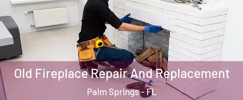  Old Fireplace Repair And Replacement Palm Springs - FL
